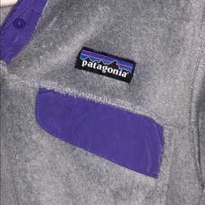 Patagonia snap sweatshirt